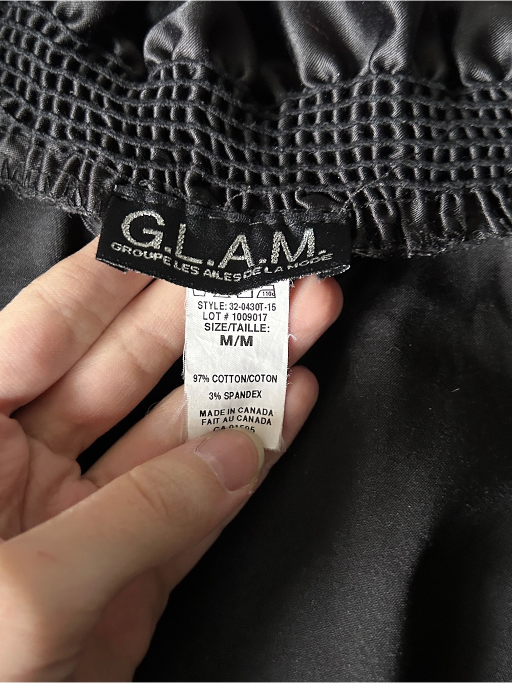 Y2K Grunge “Glam” Basic Black Ruffle Trim Bolero Top - Picture 5 of 5